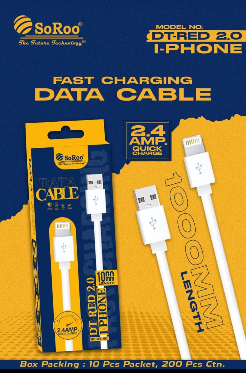 Soroo Mobile Data Cable IPHONE