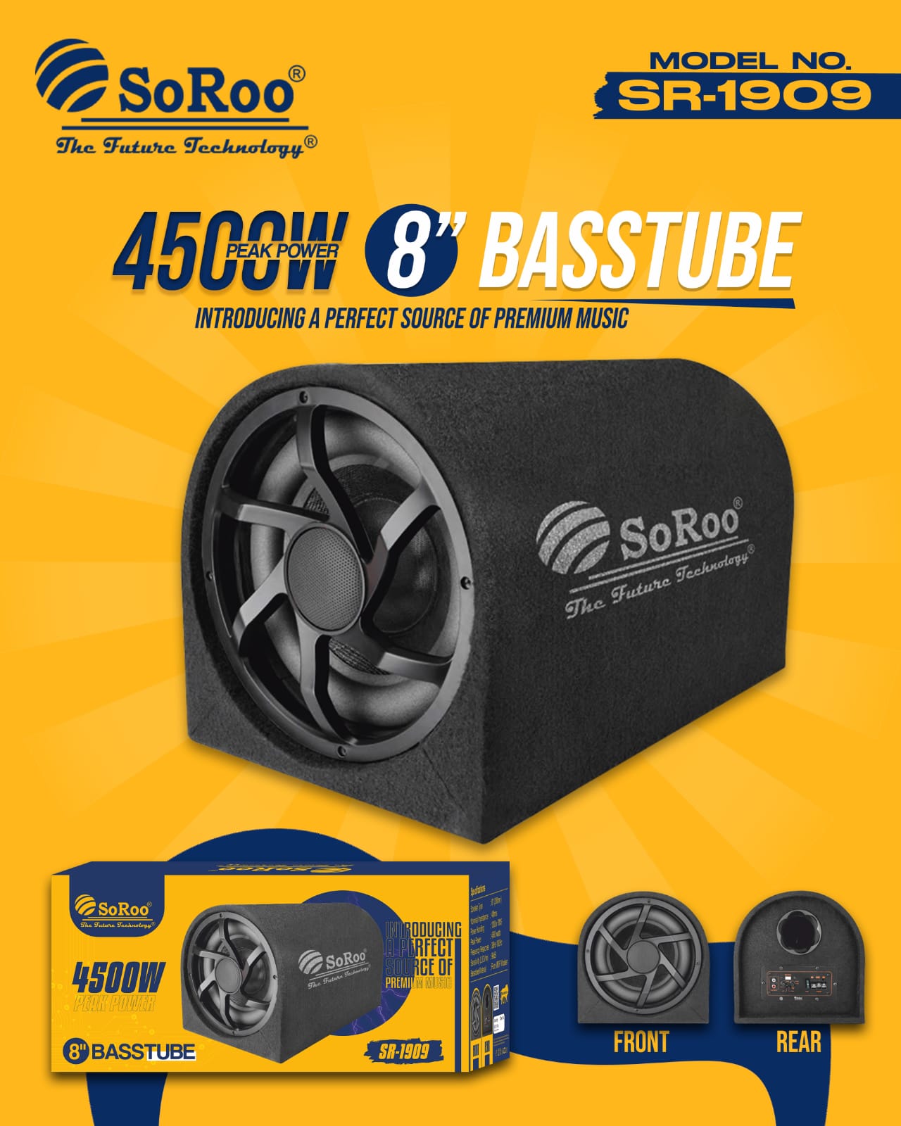 Soroo Car Basstube SR-1909